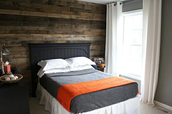 cabezal de cama con palets